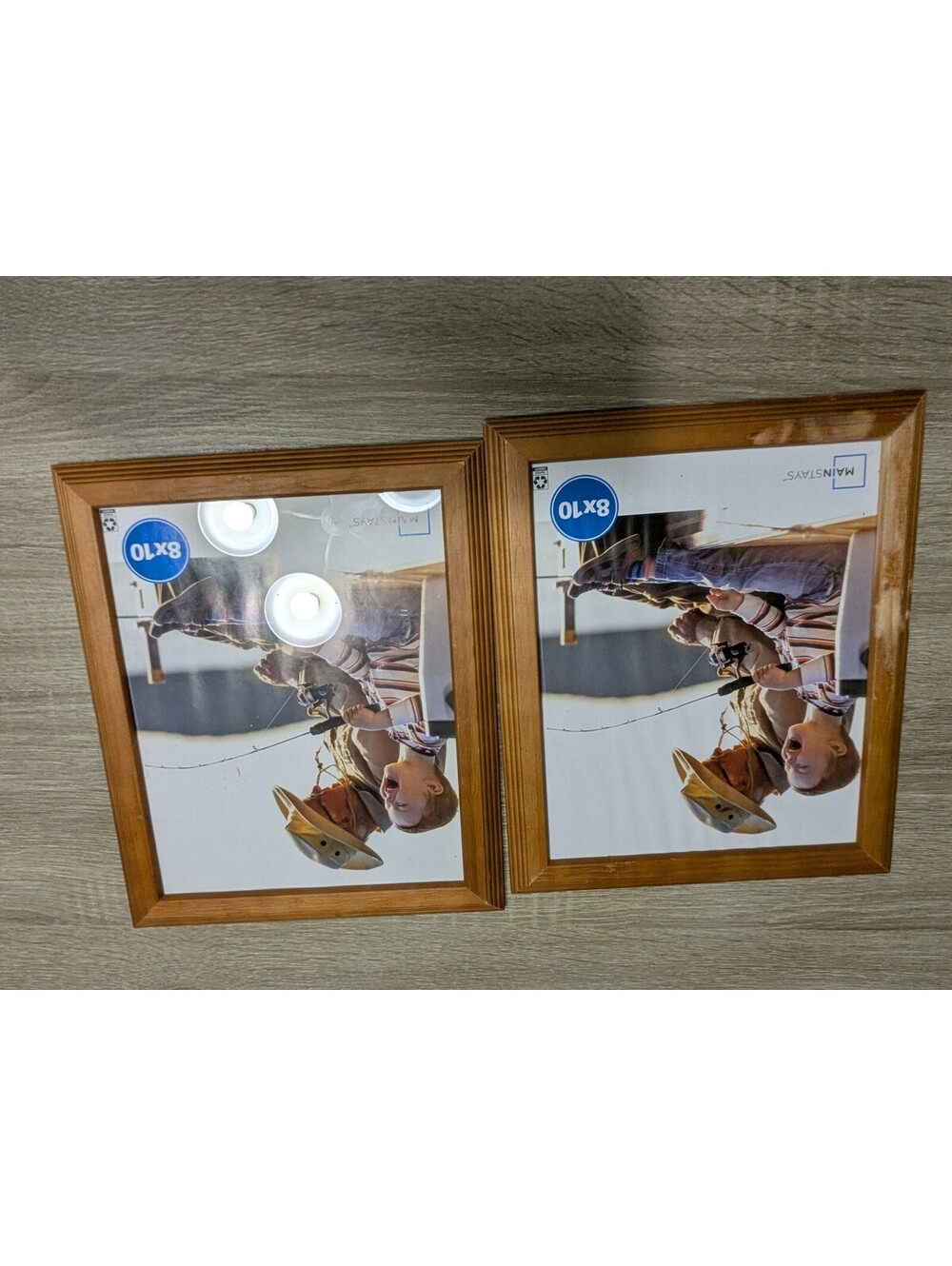 Mainstays 8x10 Wood Picture Frames Set of 2